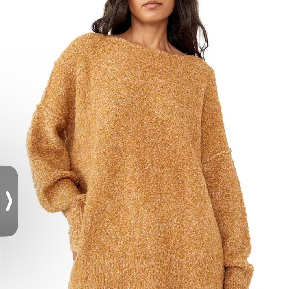 Free People Women's Warm Tan Sweater